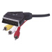 Emos AV kabel SCART - 3x CINCH 1,5m SB2101