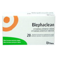 Blephaclean Hygiena očního víčka sterilní tampony 20 ks