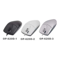 Myš A4tech OP-620D, 2click, 1 kolečko, 3 tlačítka, USB, černá