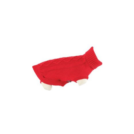 Obleček svetr pro psy Legend červený 25cm Zolux