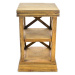 Přístavný stolek G&G 7130-8 mahagon