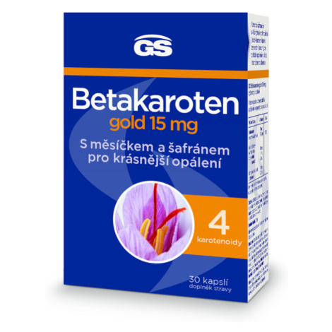 GS Betakaroten gold 15mg cps.30 - balení 2 ks Green Swan