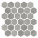 Mozaika Cir Materia Prima metropolitan grey hexagon 27x27 cm lesk 1069914