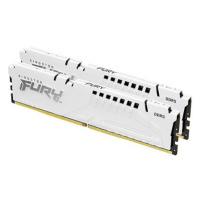 KINGSTON DIMM DDR5 64GB (Kit of 2) 5200MT/s CL40 FURY Beast Bílá XMP