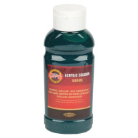 KOH-I-NOOR 0162751051LP Akrylová barva 510 Dark Green 500 ml 1 ks