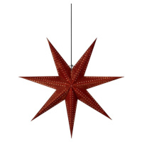Červená světelná dekorace s vánočním motivem ø 75 cm Embla – Markslöjd