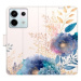 iSaprio flip pouzdro Ornamental Flowers 03 pro Xiaomi Redmi Note 13 Pro+ 5G