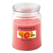 Provence Vonná svíčka ve skle 95 hodin červený pomeranč