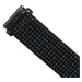 Nylonový řemínek FIXED Nylon Strap pro smartwatch, šířka 22mm, reflexní černá