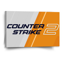 Sablio Obraz Counter Strike 2 Oranžová - 60x40 cm