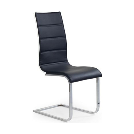 Jídelní židle K104 černo-bílá FOR LIVING