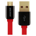 AVACOM MIC-40R kabel USB - Micro USB, 40cm, červená