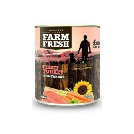 Farm Fresh Dog Turkey with Carrot konzerva 800g + Množstevní sleva Sleva 15%