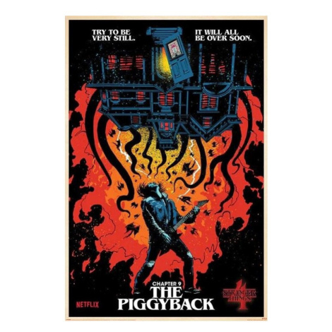 Plakát Stragner Things 4 - Chapter 9 The Piggback (277) Europosters