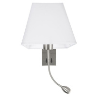 Nova Luce Elegantní nástěnná lampa Valencia s LED diodou na flexibilním rameni - 40 W / 3 W LED,