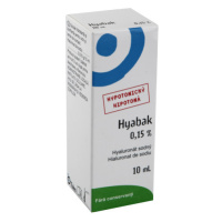 Hyabak 0.15% gtt.10ml