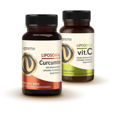 Nupreme Liposomal Curcumin + Vitamin C 30+30 kapslí