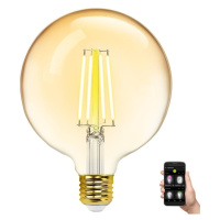 B.V. LED Stmívatelná žárovka FILAMENT G125 E27/6W/230V 2700-6500K Wi-Fi