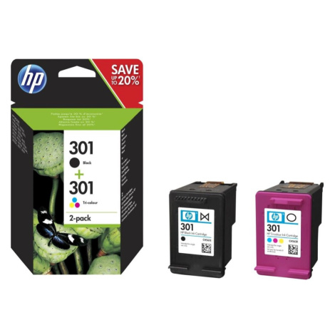 HP 301 Ink Cartridge Combo 2-Pack Vícebarevná