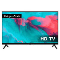 32'' televize Kruger&Matz Hd 2xHDMI Usb DVB-T2 H.265 Hevc