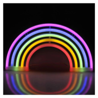 LED Neonová nástěnná dekorace RAINBOW LED/3W/3xAA USB multicolor