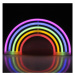 LED Neonová nástěnná dekorace RAINBOW LED/3W/3xAA USB multicolor