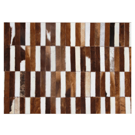 Luxusní koberec KŮŽE Typ5, patchwork, 201x300 cm Tempo Kondela