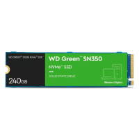 WD GREEN SSD NVMe 250GB PCIe SN350, Gen3 8GB/s, (R:2400/W:900 MB/s)