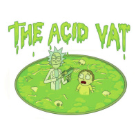 Umělecký tisk Rick & Morty - The acid vat, 40x26.7 cm