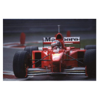 Fotografie Michael Schumacher in a Ferrari F310B at the Belgian GP, Spa Francorchamps, Belgium, 