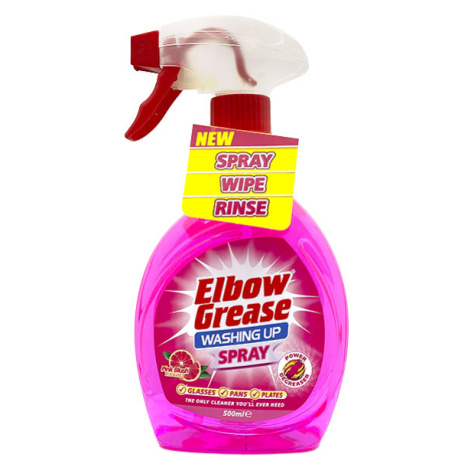 Elbow Grease Washing Up Sprej na mytí nádobí Pink Blush 500ml