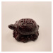 Šoška Feng Shui - 2 želvy, Tmavě Červená