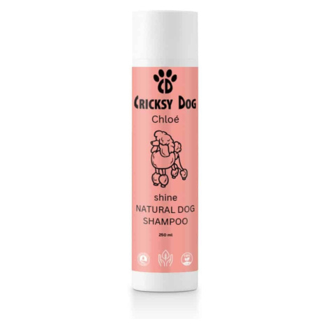 Chloé shine šampon pro psy: s vůní citrusů a vanilky (pro extra jemnou a lesklou srst) – 250 ml CricksyDog