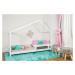 Vyspimese.CZ Dětská postel Elsa se zábranou Rozměr: 140x200 cm, Barva: šedá