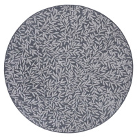 Antracitový kulatý koberec ø 160 cm Twig – Hanse Home