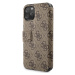 Guess Charms 4G pouzdro flip pro Apple iPhone 11 brown