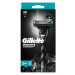 Gillette Mach3 Charcoal pánský holicí strojek + 2 hlavice