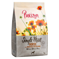 Purizon granule, 2 x 1 kg - 10 % sleva - Single Meat Adult koňské maso s batáty - bez obilovin