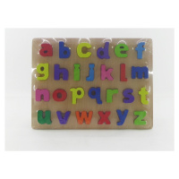 Vkládačka - dřevěná abeceda