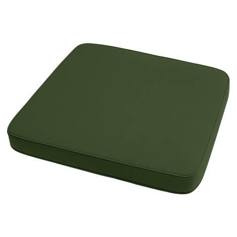 Venkovní podsedák na židli VIREON 44x45 cm, olivově zelený