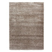 Kusový koberec Brilliant Shaggy 4200 Taupe 60x110 cm