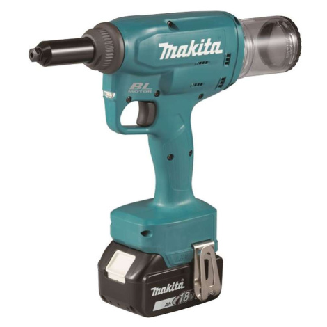 Makita Nářadí - 18V AKU nýtovací pistole, 2x aku 3,0 Ah, nabíječka DRV150RFJ