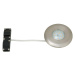 BRILONER LED vestavné svítidlo, pr. 9,3 cm, 5 W, matný nikl BRI 7227-012