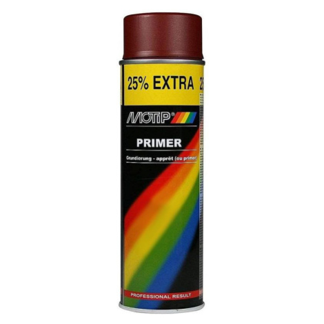 Barva základový 500ml - primer červený / rychleschnoucí akrylový zá... Motip