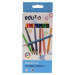 EDU3 Tříhranné pastelky K12, tuha 3 mm, 12 barev v papírové krabičce