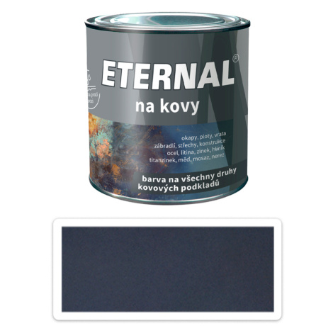 ETERNAL Na kovy - antikorozní barva na kov 0.35 l Černá 413