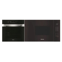 MIELE H 2861-1 B CleanSteel 125 Edition + MIELE M 2230 SC