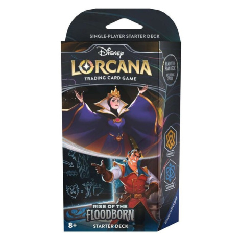 Disney Lorcana: Rise of the Floodborn - Starter Deck Amber & Sapphire RAVENSBURGER