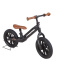 QPLAY Odrážedlo Racer air (Titanium) Black/ Brown, věk 3 - 6 let, do 30 kg