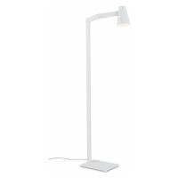 Bílá stojací lampa s kovovým stínidlem (výška 143 cm) Biarritz – it's about RoMi